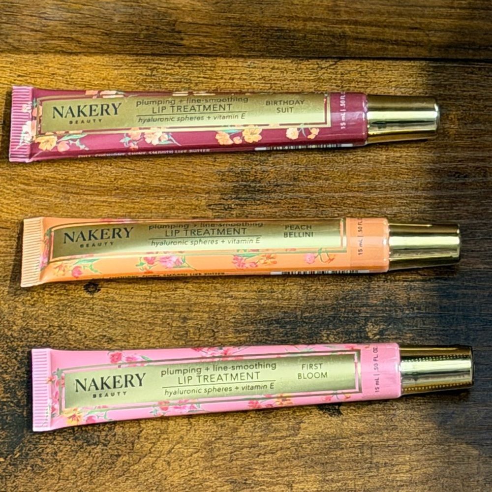 🌸 Nakery Beauty Plumping + Line-Smoothing Lip Treatment Trio | NEW - Picture 14 of 15